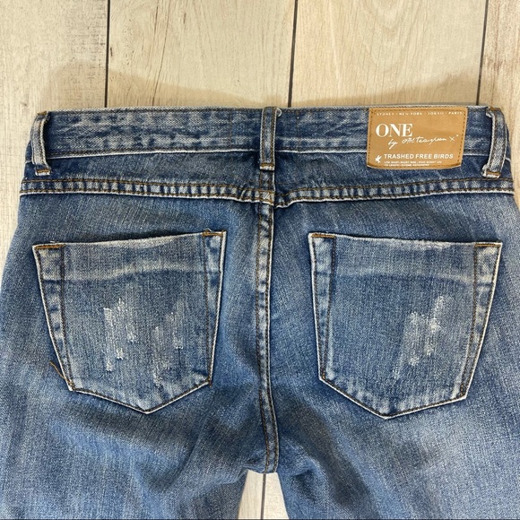 ONE Teaspoon Trashed Free Birds SIZE 26 - Picture 10 of 16